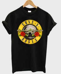 Gun's and roses logo T-shirt