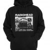 Radiohead Quote Black Hoodie