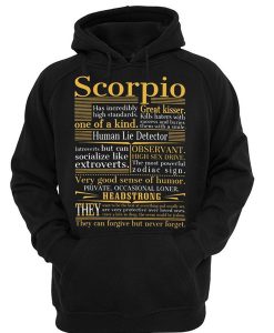 Scorpio Quotes Hoodie
