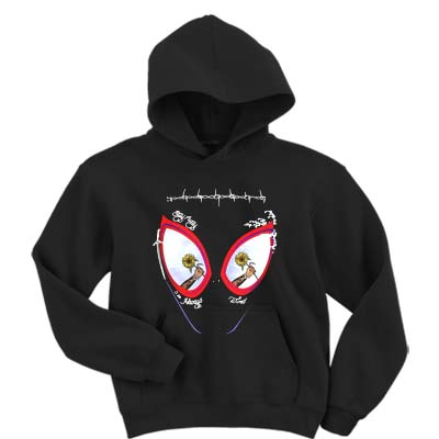 Post Malone stay away always tired Spiderman Hoodie