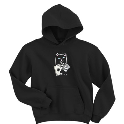 RIPNDIP X FONTAINE Playing Cards Hoodie
