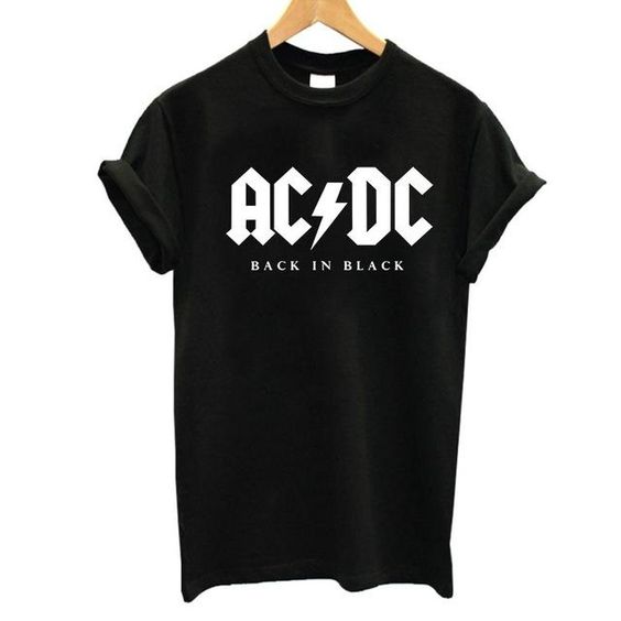 ACDC Back In Black Tshirt