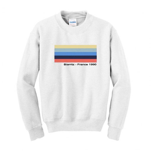 Biarritz France 1990 Sweatshirt