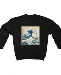 The Great Wave Off Kanagawa Sweatshirt