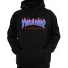 Thrasher Blue Flames Hoodie