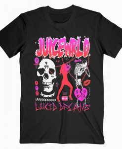 Juice WRLD Lucid Dreams Pink T-shirt