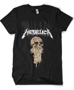 Metallica band Mummy doll T-shirt