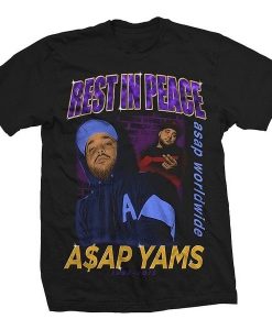 A$AP YAMS RIP Vintage T-shirt