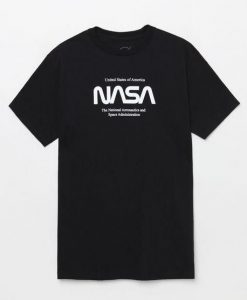 NASA Typographic T-shirt