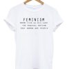 FEMINISM T-shirt