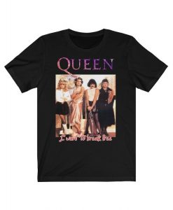 Queen band I want to break free T-shirt