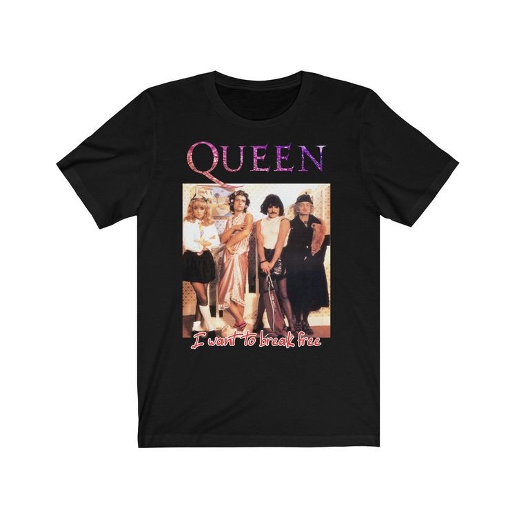 Queen band I want to break free T-shirt