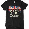 Queen UK Flag T-shirt