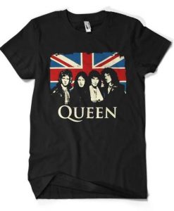 Queen UK Flag T-shirt