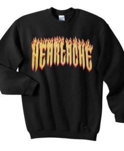 Heartache Flame Sweatshirt