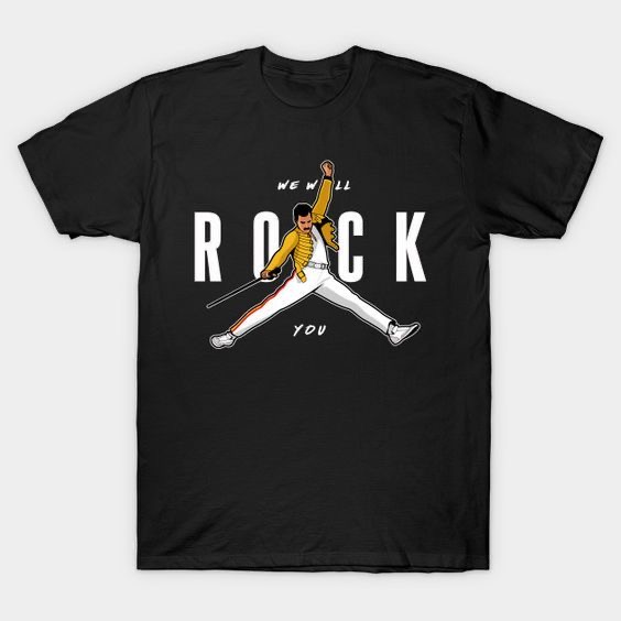 Freddy Mercury We Will Rock You T-shirt
