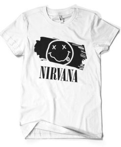 Nirvana band splash T-shirt