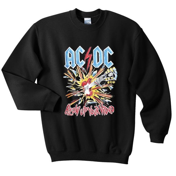 ACDC Blow Up Ur Video Sweatshirt