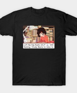 Lo-fi Study beat relax to T-Shirt