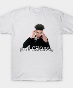 NLE CHOPPA Gang sign T-shirt