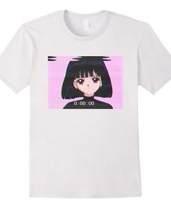 Sad Girl Retro T-Shirt