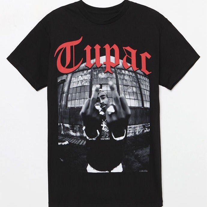 Tupac Birds T-shirt