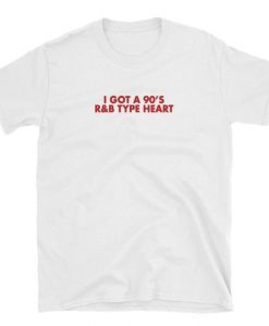 RnB Type Heart T-shirt