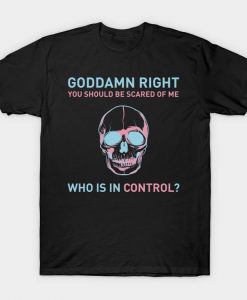 Halsey Who is in Control Merch T-shirt