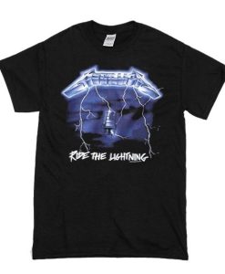 Metallica Band Ride The Lightning T-shirt