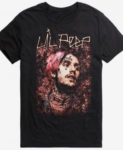 Lil Peep Floral T-shirt