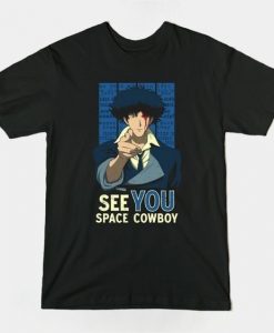 Space Cowboy Anime T-shirt