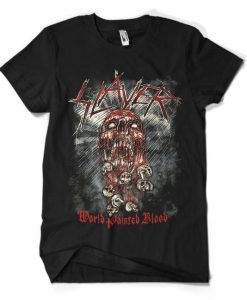 Slayer band World Painted Blood T-shirt