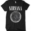 Nirvana Band Blackhole T-shirt