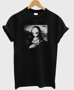 Alien Monalisa T-shirt