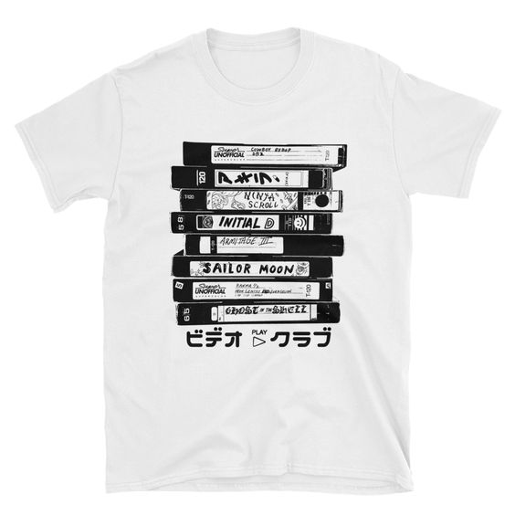 Anime Tape T-shirt