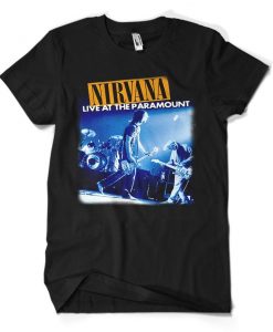 Nirvana at Paramount Merch T-shirt