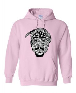 2pac Typography Hoodie