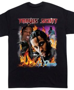 Travis Scott La Flame T-shirt