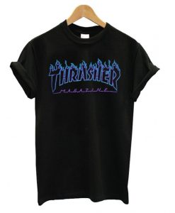 Thrasher Blue Flame T-shirt