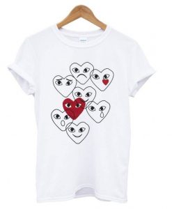 Comme des Garcons Play Emojis T-shirt