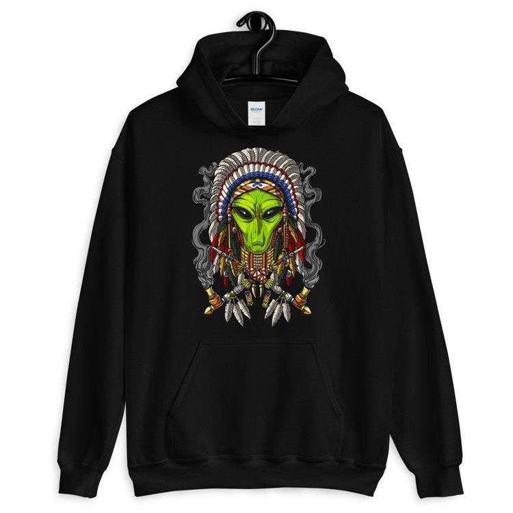 Native American Alien Hoodie