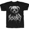 Bear Disobey Black metal T-shirt