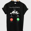The Mountains calling T-shirt