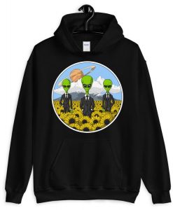 Sunflower aliens Hoodie