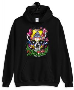 Three eyes Skull Hoodie