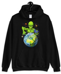 Space Alien Puppeteer Hoodie