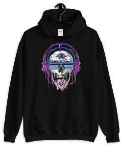 Skull drip LSD Hoodie