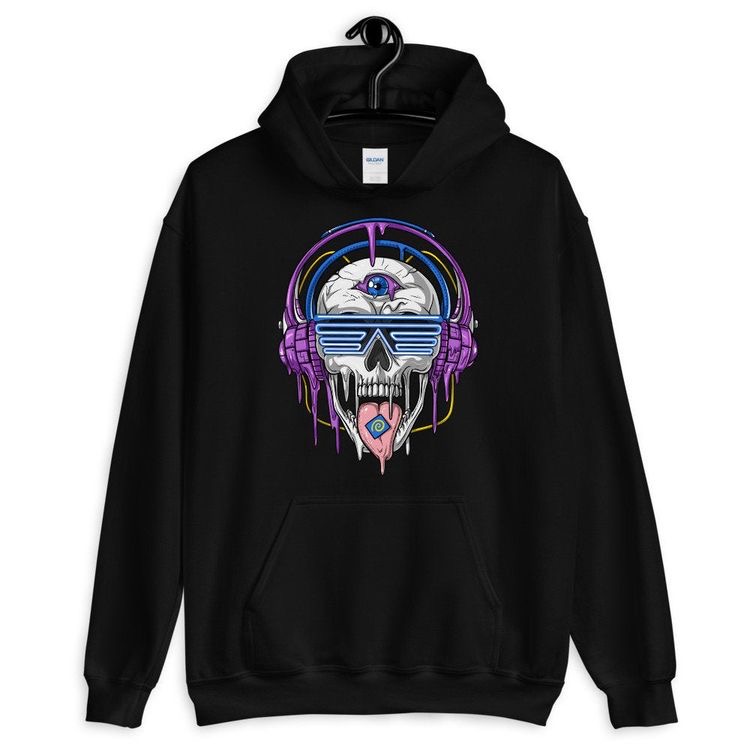 Skull drip LSD Hoodie