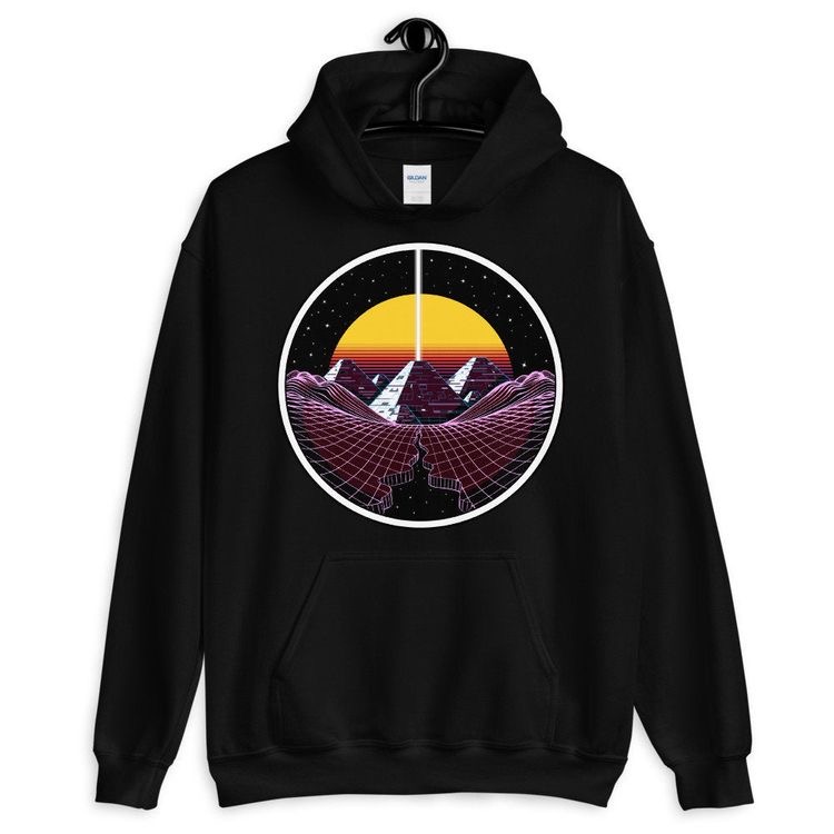 Synthwave Egyptian Hoodie