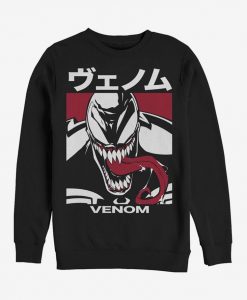 Venom Japanese Kanji Sweatshirt